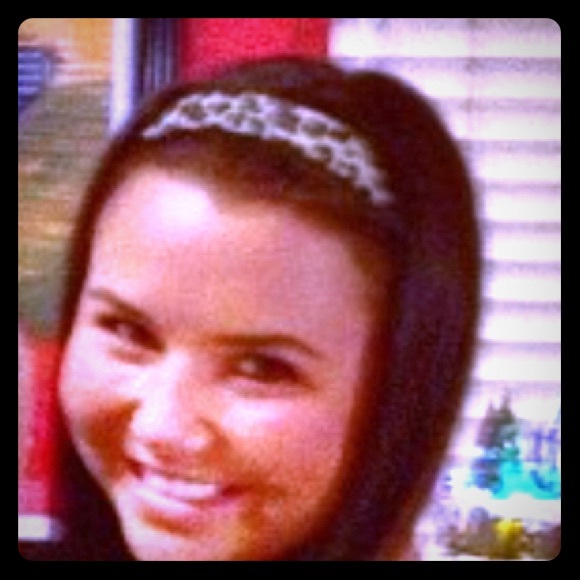 Cheetah headband with tip back - Picture 1 of 3